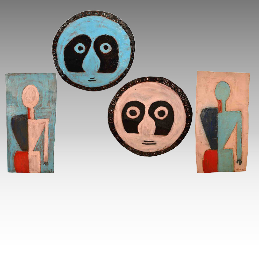 CERAMIC WALL PAINTINGS 
